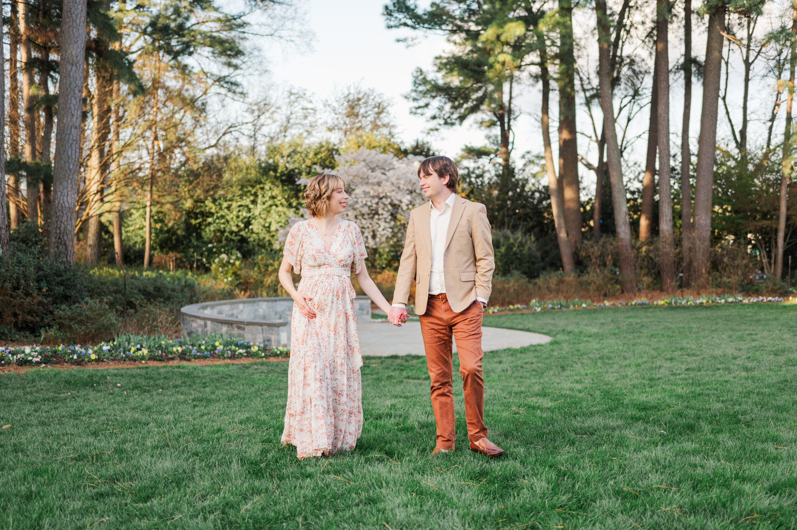 maternity couple portraits in raleigh, nc